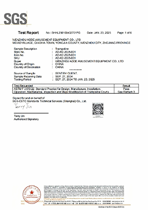 SGS-Certified ASTM Playground